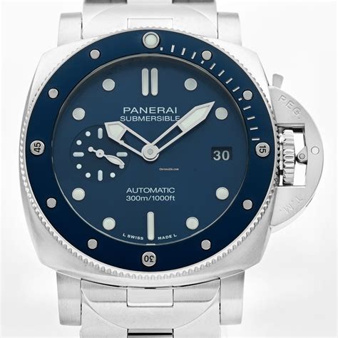 Panerai Submersible Blu Notte Pam02068 PAM 02068 